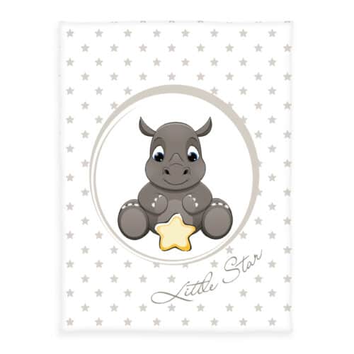 Produktbild Baby Kuscheldecke Süßes Nashorn