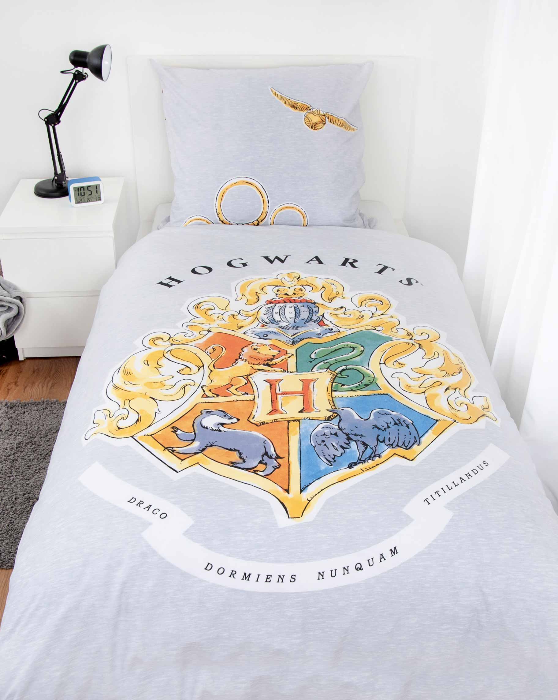 Neu Harry Potter Einzeln Bettdecke Bettbezug Set Jungen Mädchen Kinder 