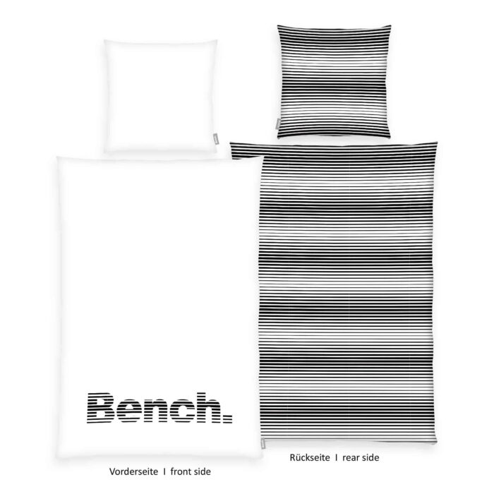 Produktbild Bench Bettwäsche Modern Opposite Gestreift 135x200 ganze Bettwäsche