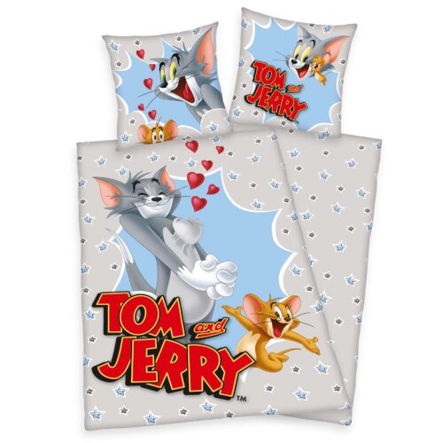Produktbild Tom und Jerry Bettwäsche Herzen ganze Bettwäsche
