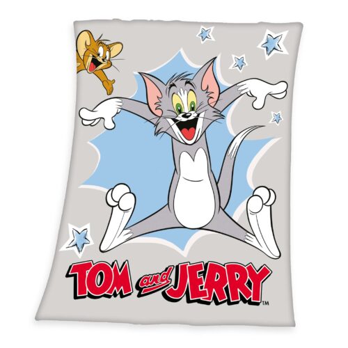 Produktbild Kinder Fleecedecke Tom und Jerry ganze Decke