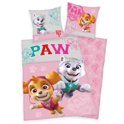 Produktbild Paw Patrol Kinderbettwäsche Pink